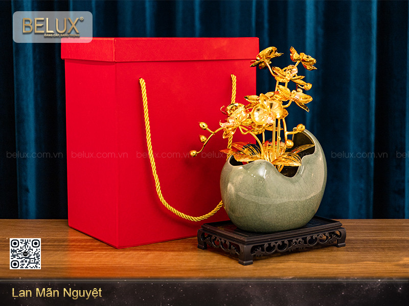 Lan mãn nguyệt mạ vàng 24k&nbsp;